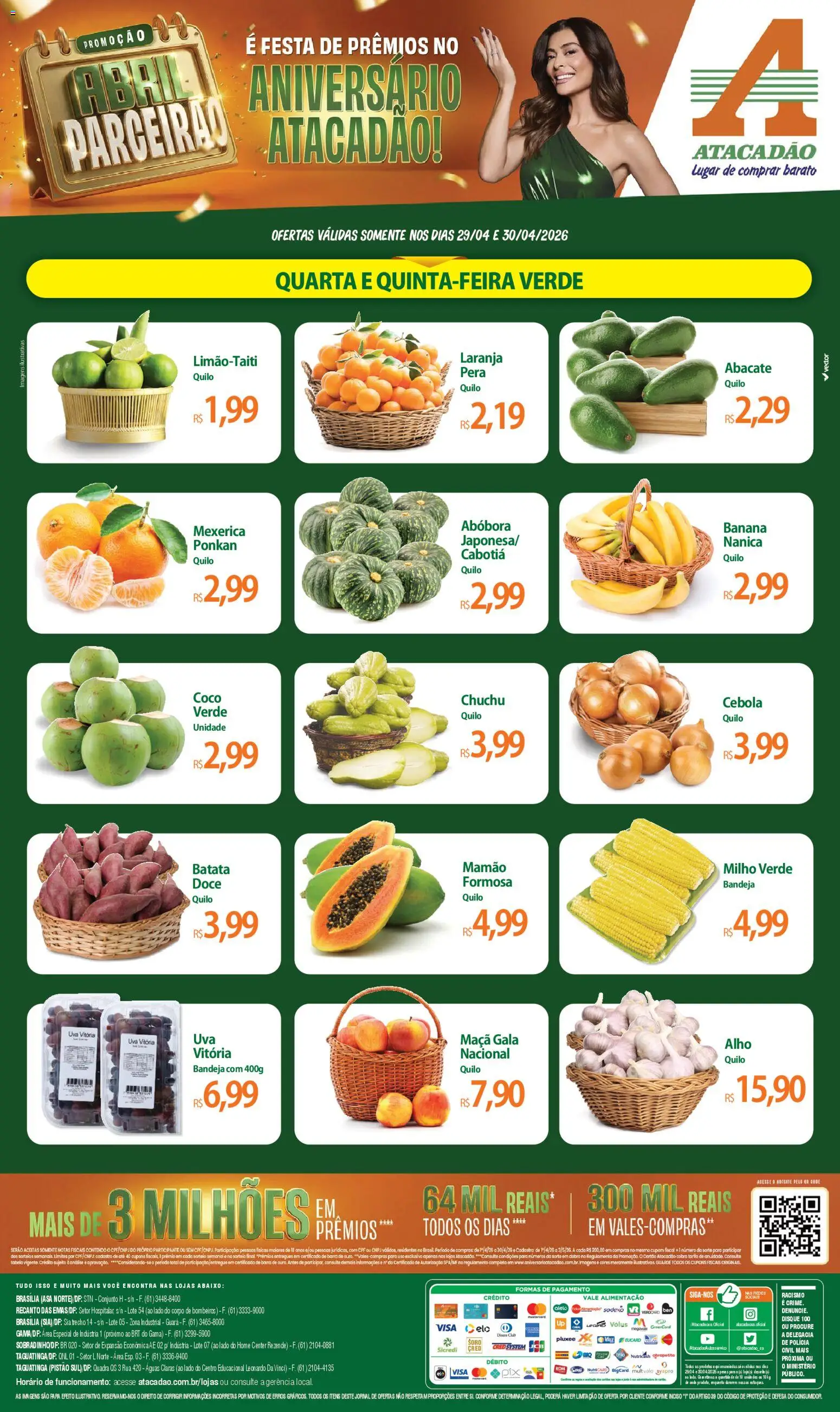 Pré-Visualização do folheto "Atacadão ofertas - DF" da loja Atacadão válido a partir de 29/04/2026