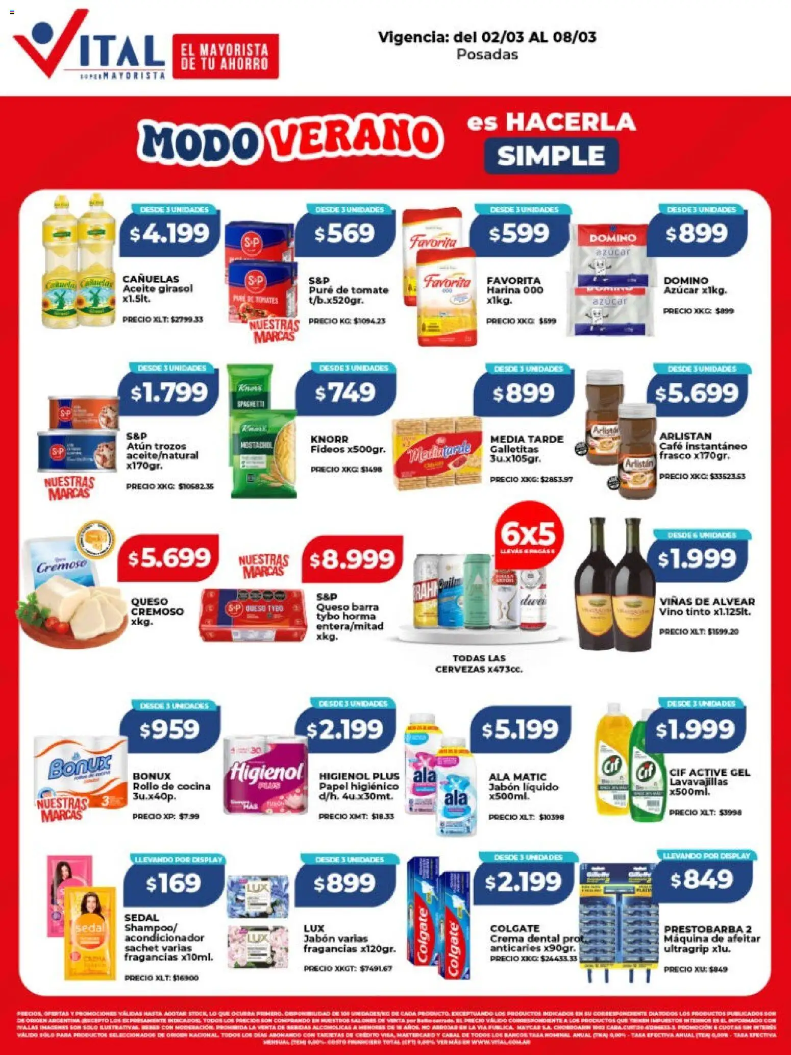 Vista previa del folleto de la tienda Vital válido desde el 02/03/2026 