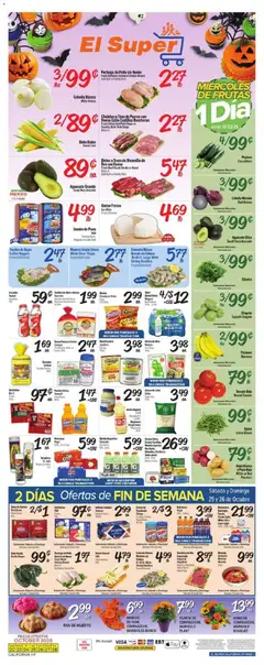 Ad Preview of El Super Weekly Ad - CA from 10/22/2025