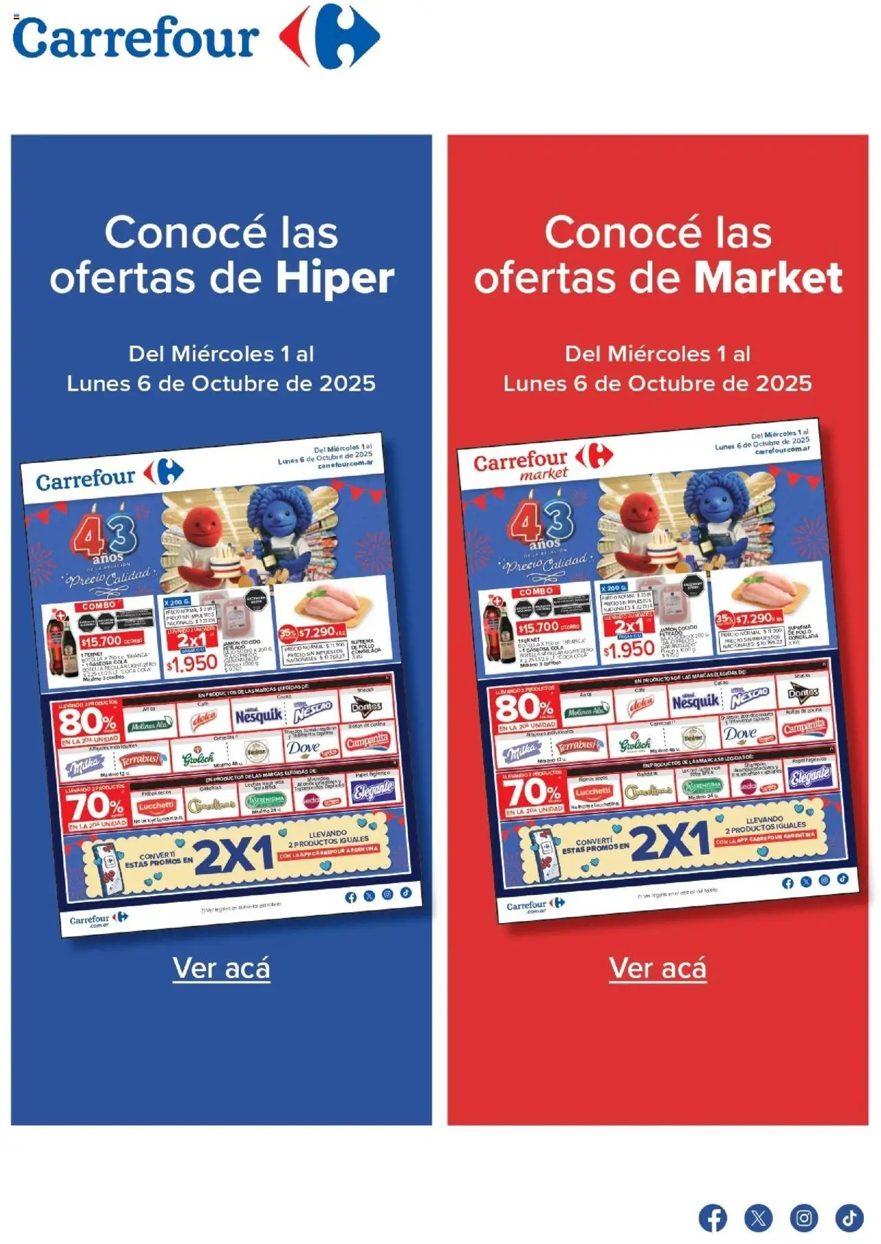 Carrefour Ofertas del 01/10/2025 >> Catálogo