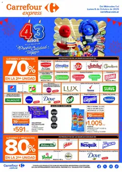 Vista previa del folleto de la tienda Carrefour válido desde el 01/10/2025 