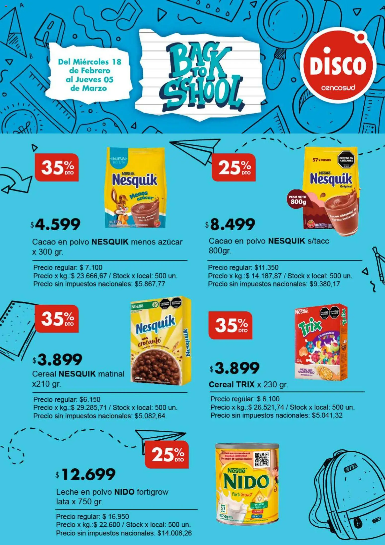 Vista previa del folleto de la tienda Disco válido desde el 18/02/2026 