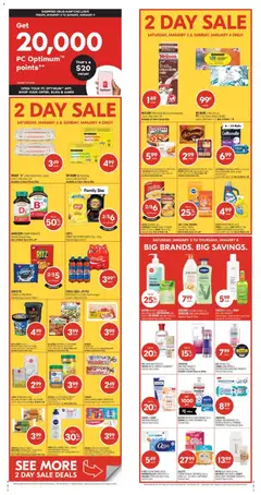 Un aperçu du dépliant Weekly flyer / circulaire du magasin Shoppers est valide à partir 3 janv. 2026