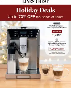Preview of leaflet Weekly Flyer from shop Linen Chest is valid from Dec 04, 2025