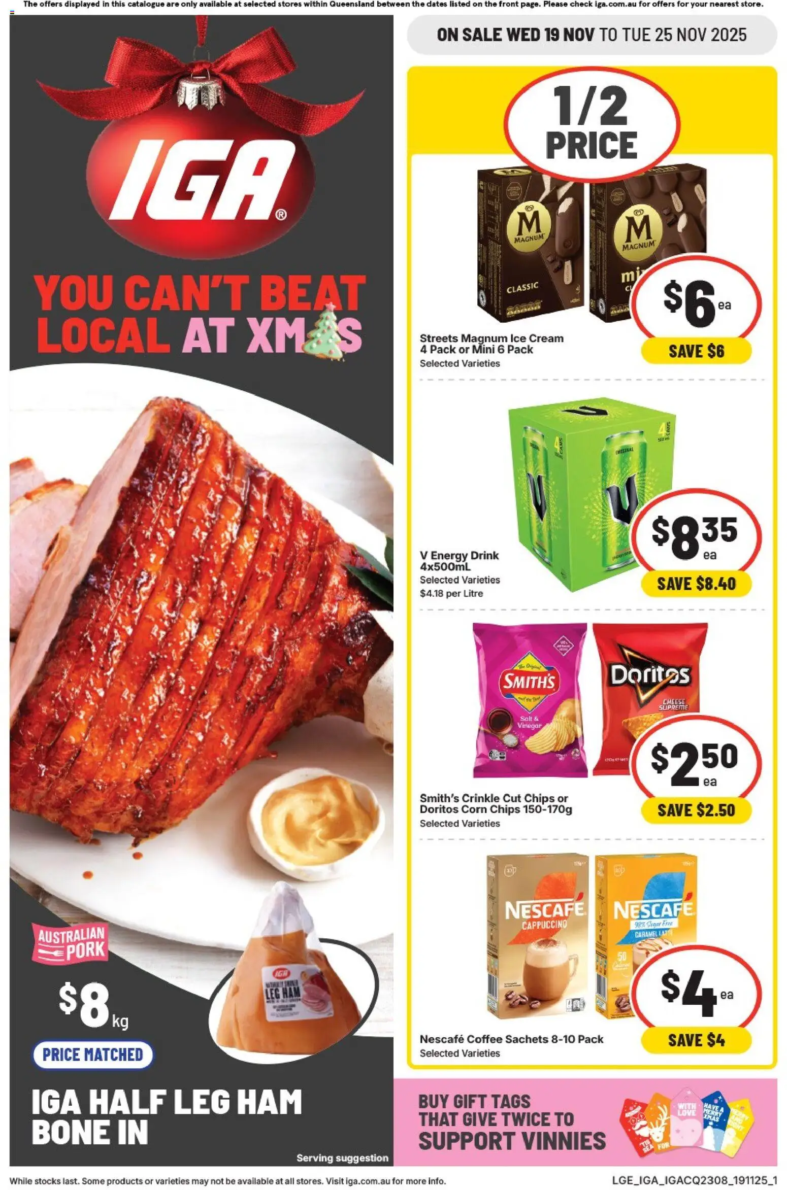 Preview of catalogue Catalogue QLD from shop IGA valid 19/11/2025