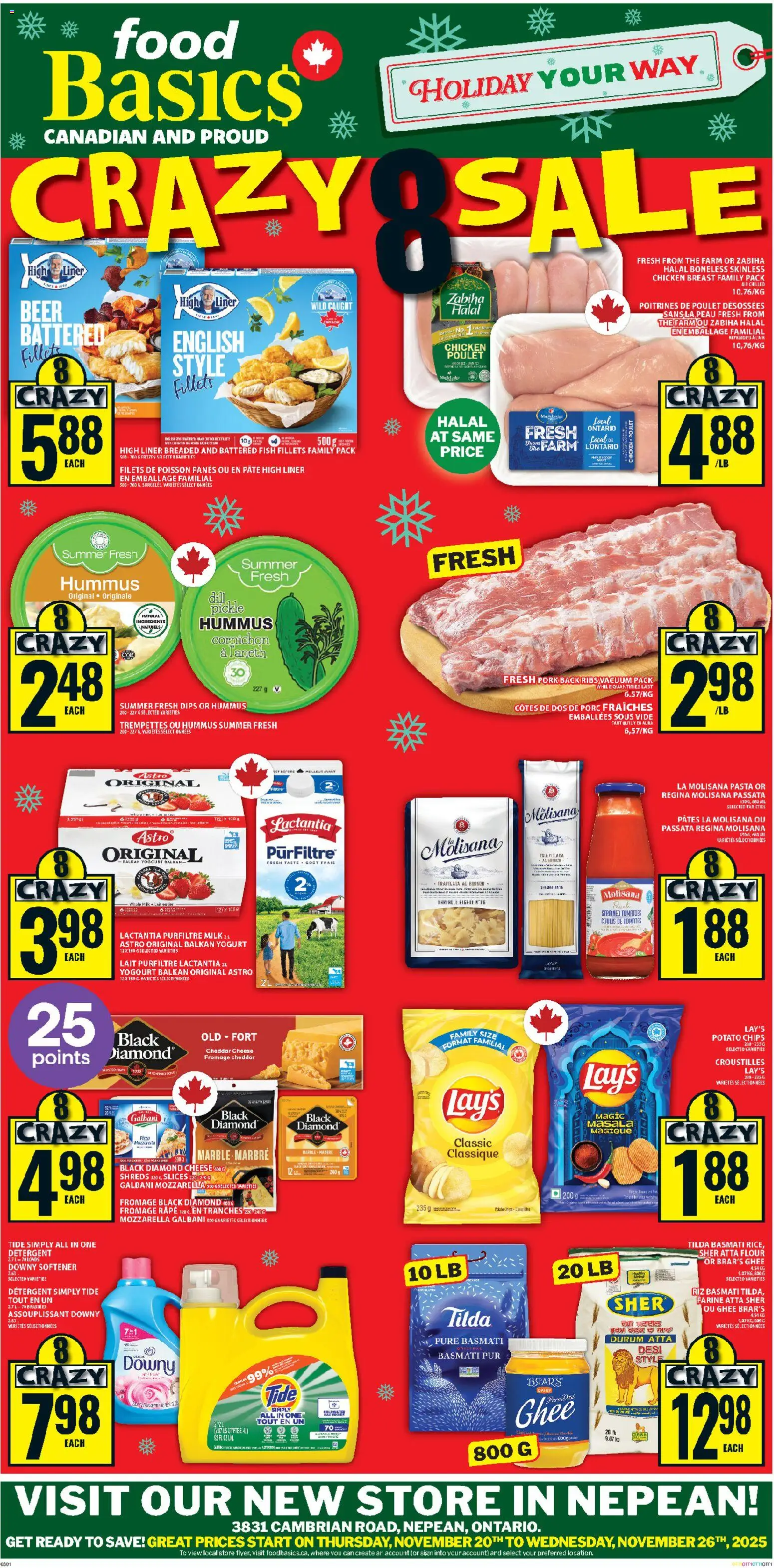 Preview of leaflet Kanata from shop Food Basics is valid from Nov 20, 2025