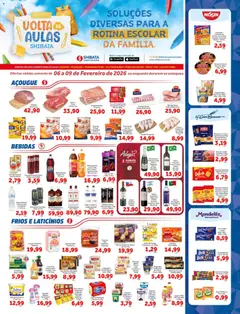 Pré-Visualização do folheto "Ofertas Cruzeiro, Itaqua, Mogi César e Poá" da loja Shibata válido a partir de 06/02/2026