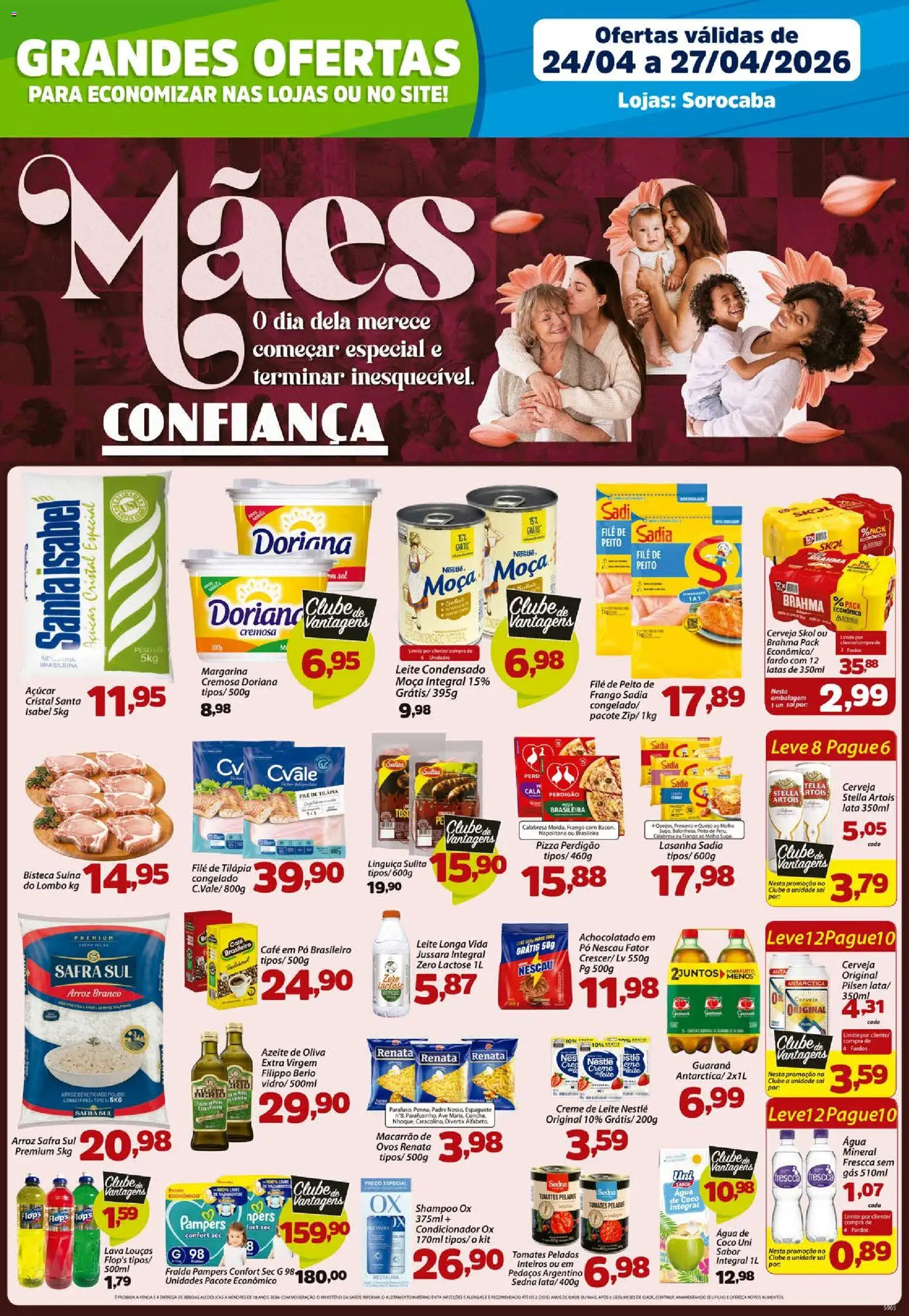 Pré-Visualização do folheto "Confiança - Ofertas da semana" da loja Confiança válido a partir de 24/04/2026