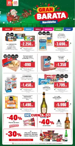 Vista previa del folleto de la tienda Cooperativa Obrera válido desde el 18/12/2025 