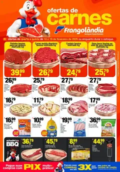 Pré-Visualização do folheto "Ofertas da semana" da loja Frangolândia válido a partir de 18/02/2026