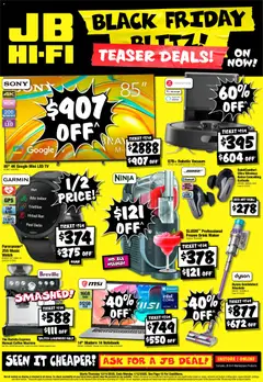 Preview of catalogue Black Friday from shop JB Hi-Fi valid 13/11/2025