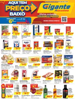 Pré-Visualização do folheto "Ofertas da semana" da loja Gigante Atacadista válido a partir de 22/08/2025