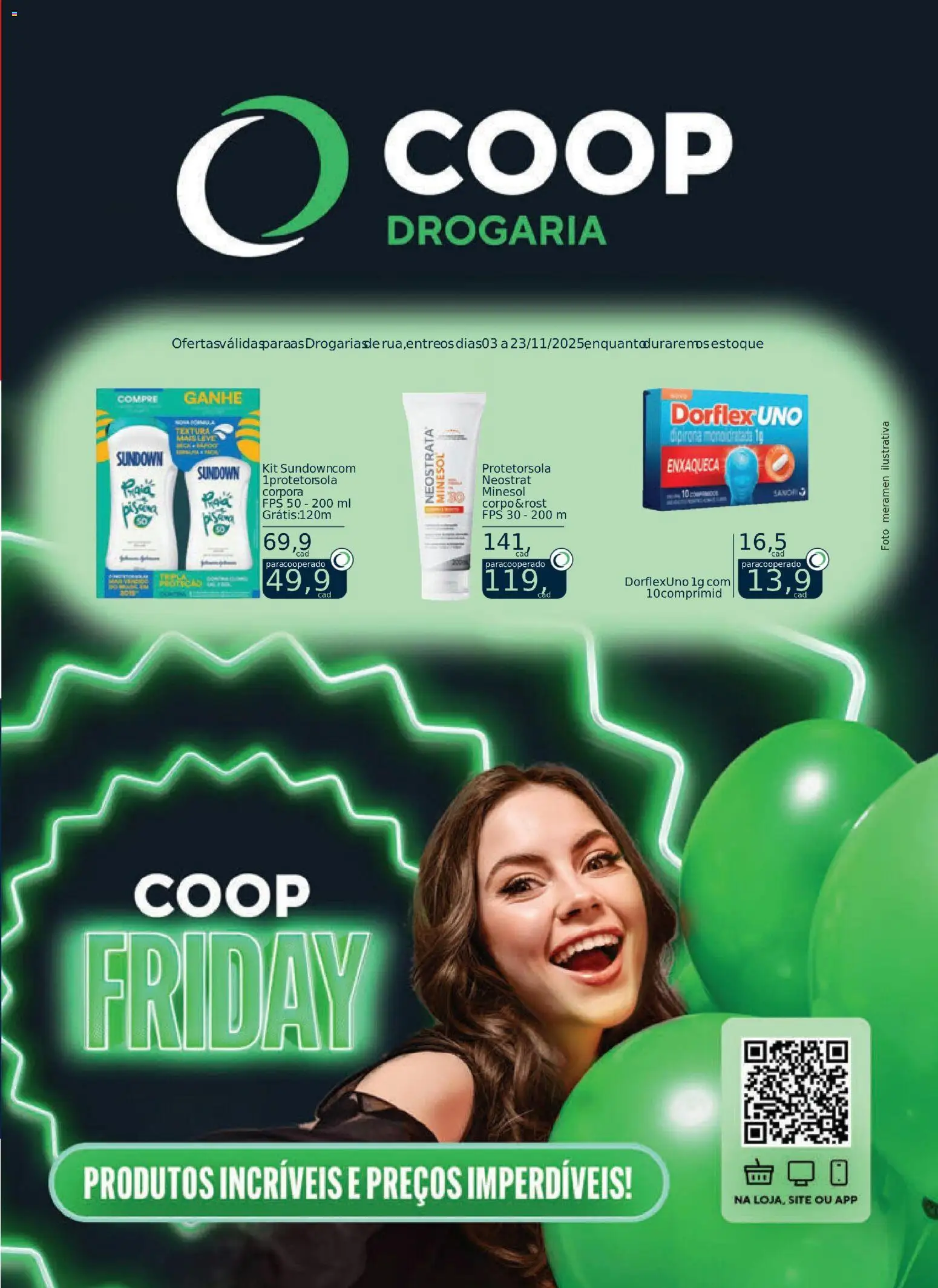 Pré-Visualização do folheto "Black Friday" da loja Coop válido a partir de 03/11/2025