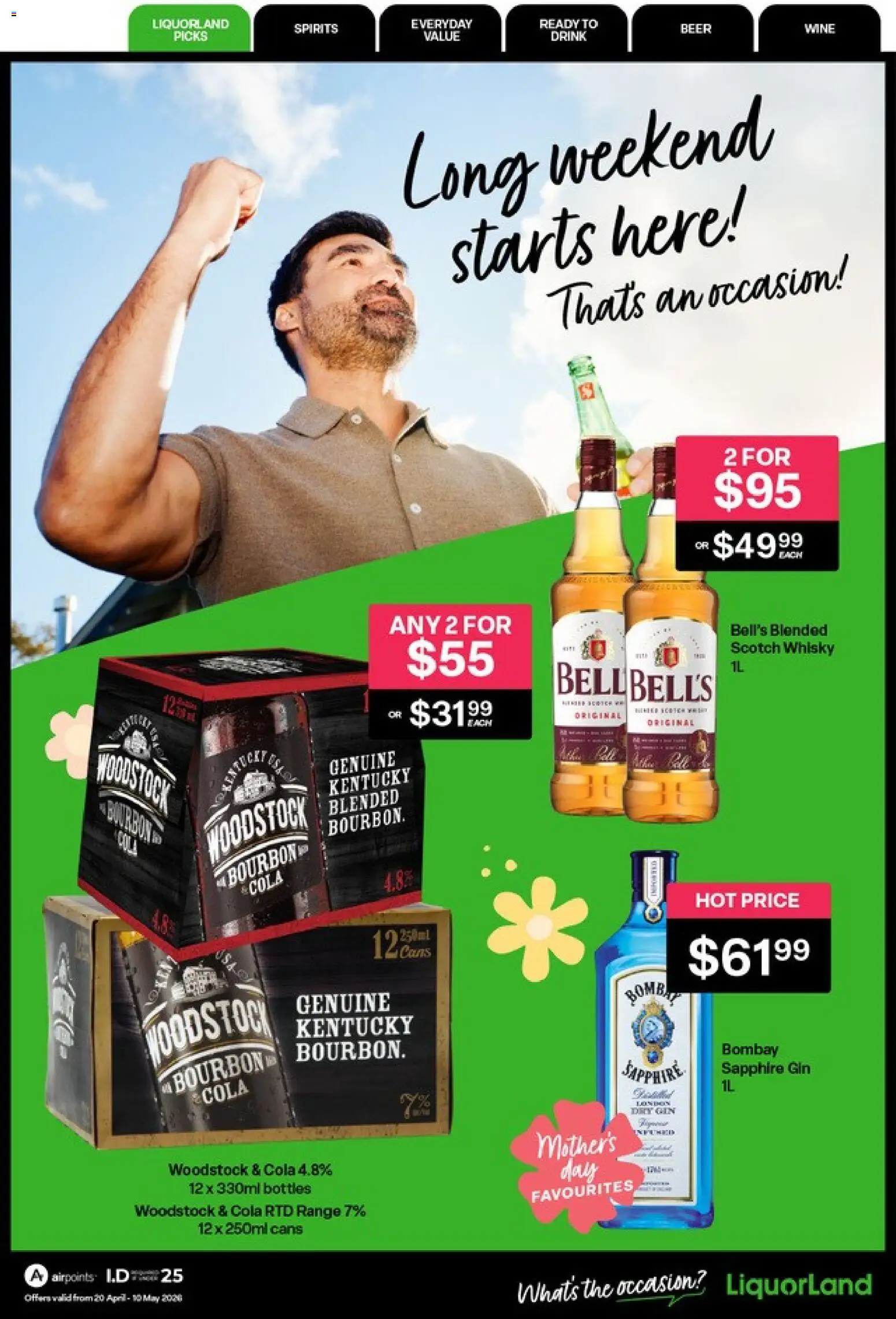 Preview of catalogue Liquorland catalogue from shop Liquorland valid 20 Apr 2026