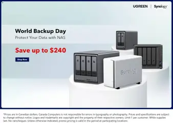 Preview of leaflet Weekly flyer from shop Canada Computers is valid from Mar 27, 2026