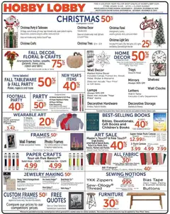 Ad Preview of Hobby Lobby Weekly Ad from 11/16/2025