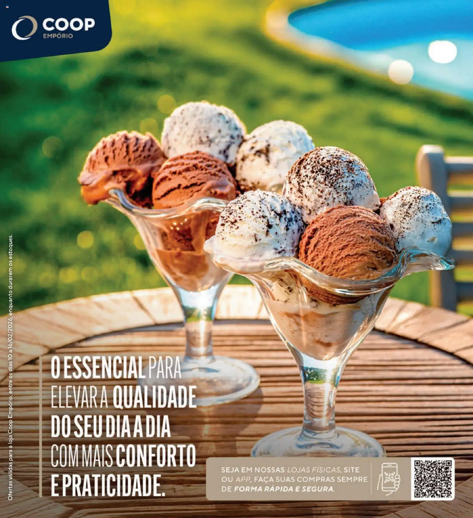 Pré-Visualização do folheto "Ofertas Empório" da loja Coop válido a partir de 10/02/2026
