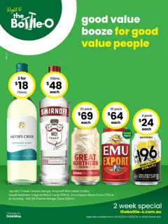 Preview of catalogue Catalogue BAYSWATER from shop The Bottle-O valid 02/02/2026