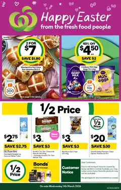 Preview of catalogue Woolworths catalogue WA from shop Woolworths valid 11/03/2026
