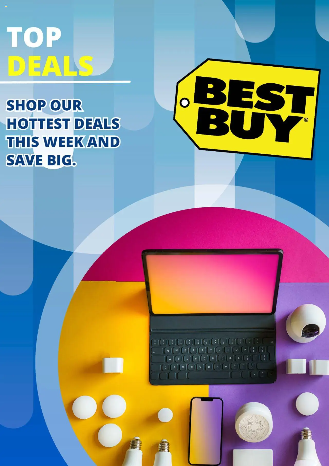Best Buy flyer valid from Jul 14, 2025 - page number 1