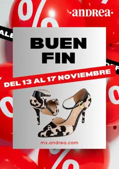 Vista previa las ofertas de la tienda Andrea - Buen Fin desde el 13/11/2025 