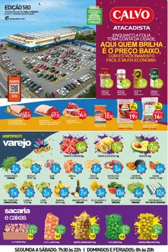 Pré-Visualização do folheto "Ofertas da semana" da loja Calvo Atacadista válido a partir de 13/02/2026