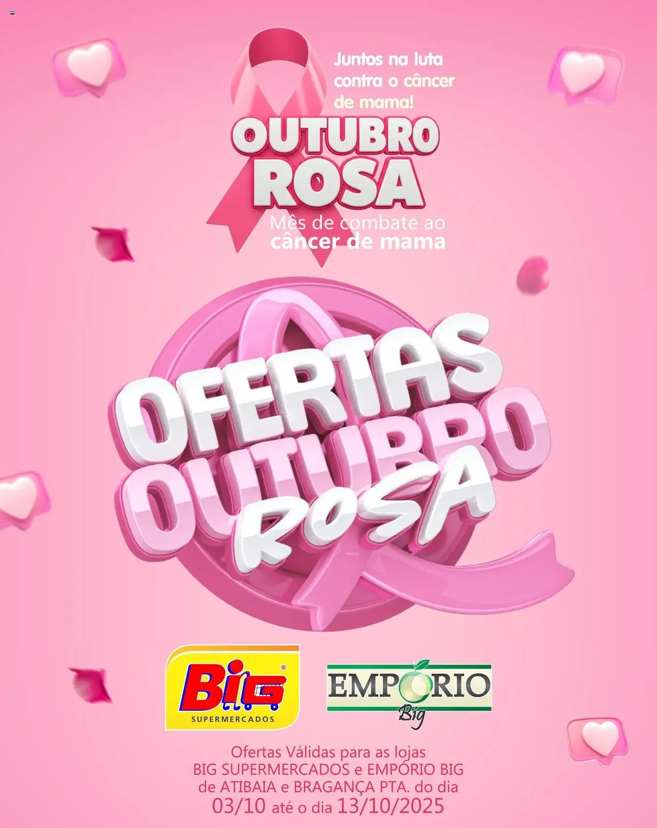Big Supermercados folheto "Ofertas da semana" válido a partir de 03/10/2025 - número de página 1