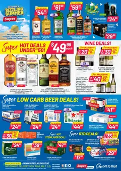 Preview of catalogue Super Liquor catalogue from shop Super Liquor valid 9 Mar 2026