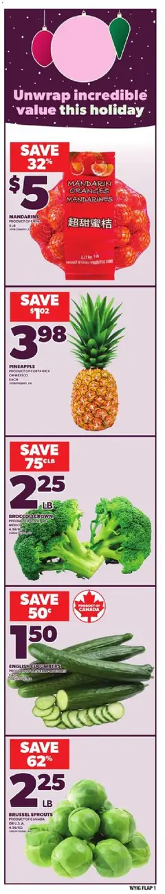 Preview of leaflet Weekly Flyer - AB from shop Independent Grocer is valid from Dec 18, 2025