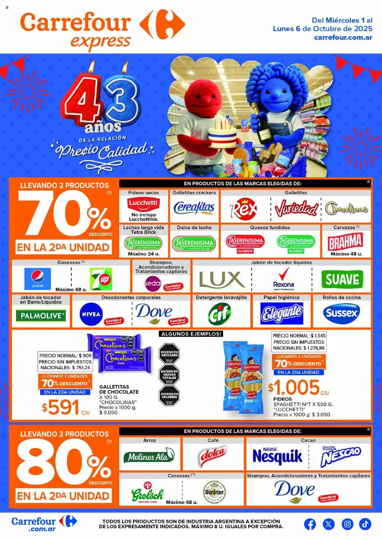Carrefour Carrefour Express del 01/10/2025 >> Catálogo