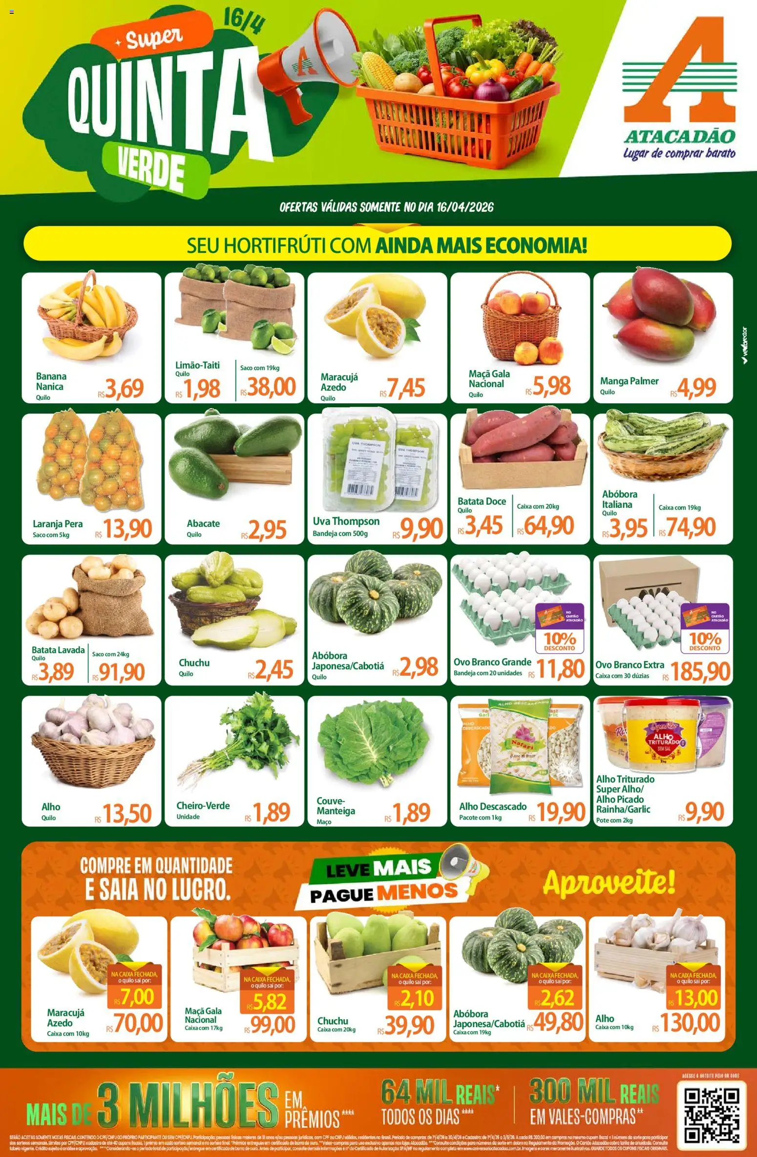 Pré-Visualização do folheto "Atacadão ofertas - SP" da loja Atacadão válido a partir de 16/04/2026