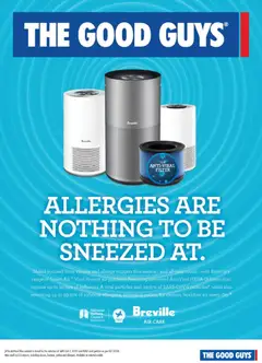 Preview of catalogue Breville from shop The Good Guys valid 06/11/2025