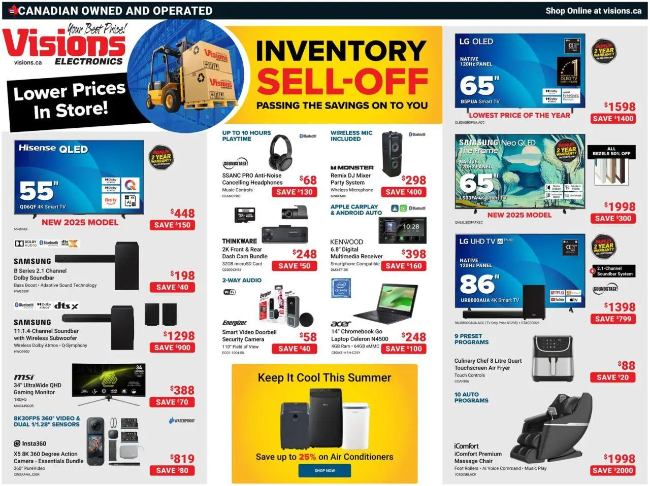 Visions flyer valid from Aug 01, 2025 - page number 1
