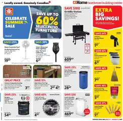 Un aperçu du dépliant Weekly flyer / circulaire du magasin Home Hardware est valide à partir 31 juill. 2025