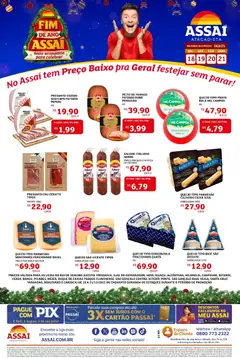 Pré-Visualização do folheto "Encarte - RJ" da loja Assaí Atacadista válido a partir de 18/12/2025