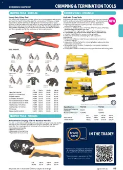 Preview of catalogue Engineering & Scientific Catalogue 2025/2026 from shop Jaycar valid 09/07/2025 | Page: 83