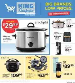 Ad Preview of King Soopers Home & Apparel from 10/15/2025