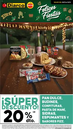 Vista previa del folleto de la tienda Diarco válido desde el 08/12/2025 