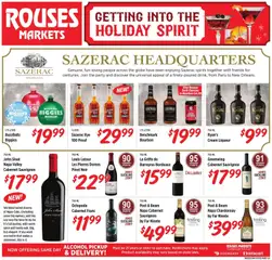 Ad Preview of Rouses Alcohol Flyer from 10/29/2025