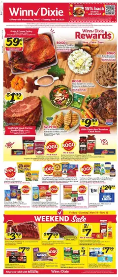 Ad Preview of Winn Dixie Weekly Ad from 11/12/2025