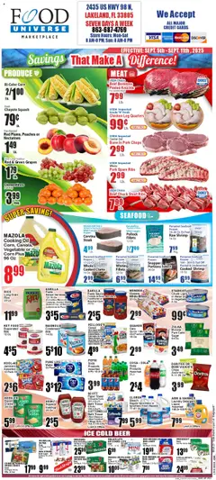 Ad Preview of Food Universe Weekly Ad from 09/05/2025