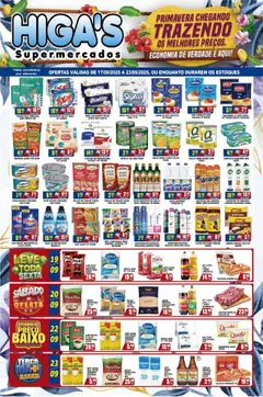Pré-Visualização do folheto "Ofertas da semana" da loja Higa's Supermercado válido a partir de 17/09/2025