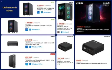 Preview of leaflet Black Friday Circulaire from shop Canada Computers is valid from Nov 21, 2025