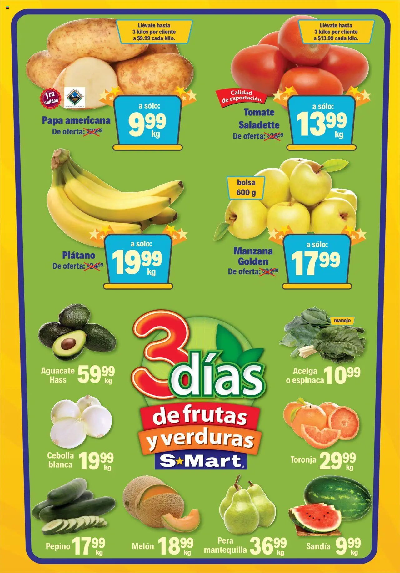 Folleto - Juarez S-Mart y sus promociones válidas desde el 07/10/2025 - Número de página 1