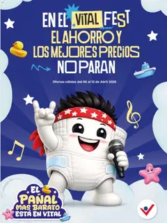 Vista previa del folleto de la tienda Vital válido desde el 06/04/2026 