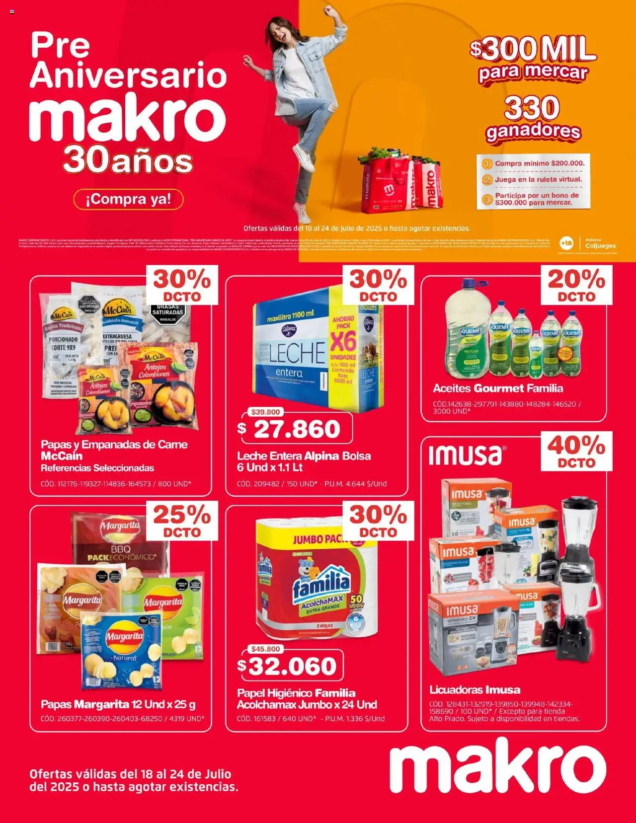 Makro Catálogo: 18/07/2025 - 24/07/2025 > Últimas Ofertas pagina numero 1