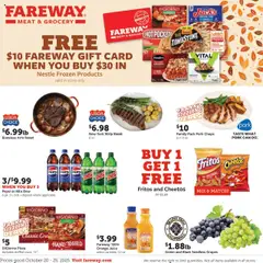 Ad Preview of Fareway Weekly Ad from 10/20/2025