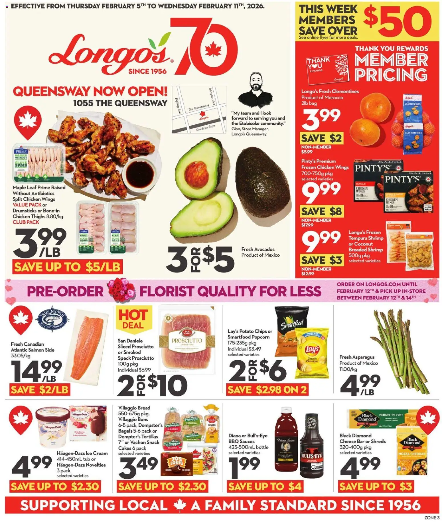 Preview of leaflet Weekly flyer / circulaire from shop Longo's is valid from Feb 05, 2026