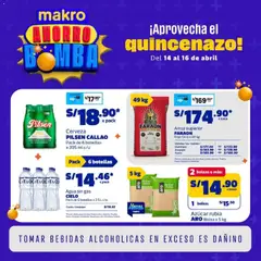 Vista previa de Makro - Volante FDS#1 Abril de la tienda Makro válido desde 14/04/2026