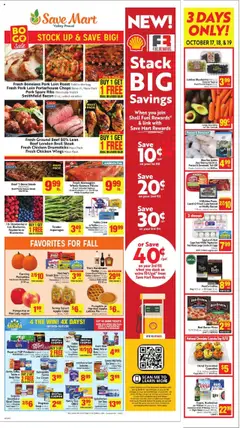 Ad Preview of Save Mart Weekly - CA from 10/15/2025